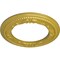 Ekena Millwork Roped Medway Ceiling Medallion (Fits Canopies up to 7 1/2"), 12 1/4"OD x 7 1/2"ID x 7/8"P, Rich Gold CM12MERGS - alternate 3